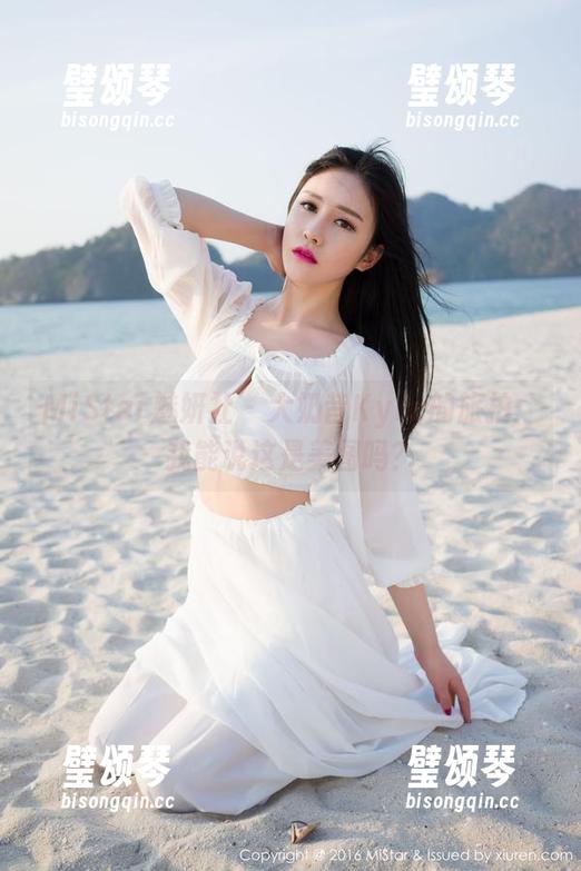 MiStar魅妍社-大奶昔Kyra MiStar魅妍社 - 大奶昔Kyra的旅拍:我能说这是美图吗?