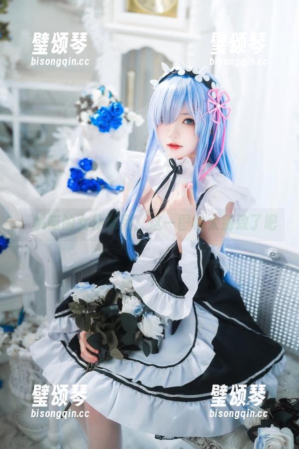 桜桃喵 桜桃喵的女仆系列:这一图也太别致了吧