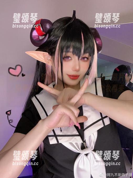 阿九从不咕咕 新鲜出炉,阿九从不咕咕的八重神子照片,顺便给了个免费体验,容我化个妆再来看!